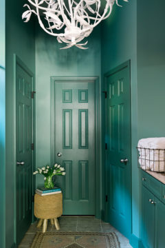 A Bold Bathroom Makeover with Behr Paint