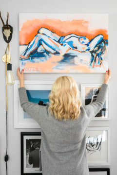 How To Hang a Gallery Wall in 5 Easy Steps