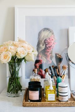 9 Easy Steps to Create An At Home Vanity
