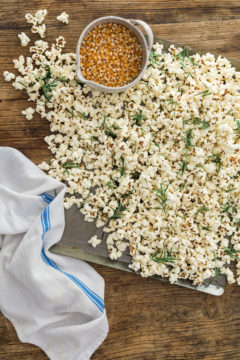 Rosemary Sea Salt Popcorn